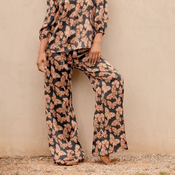 Johnny Was Pants - NWT Johnny Was Hocaba Easy Multi Color Pants XL